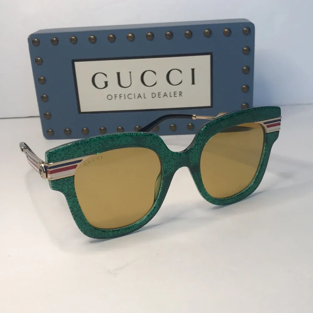New 💯 Authentic Gucci GG0281S 006 50 Ladies Sunglasses - Picture 5 of 17